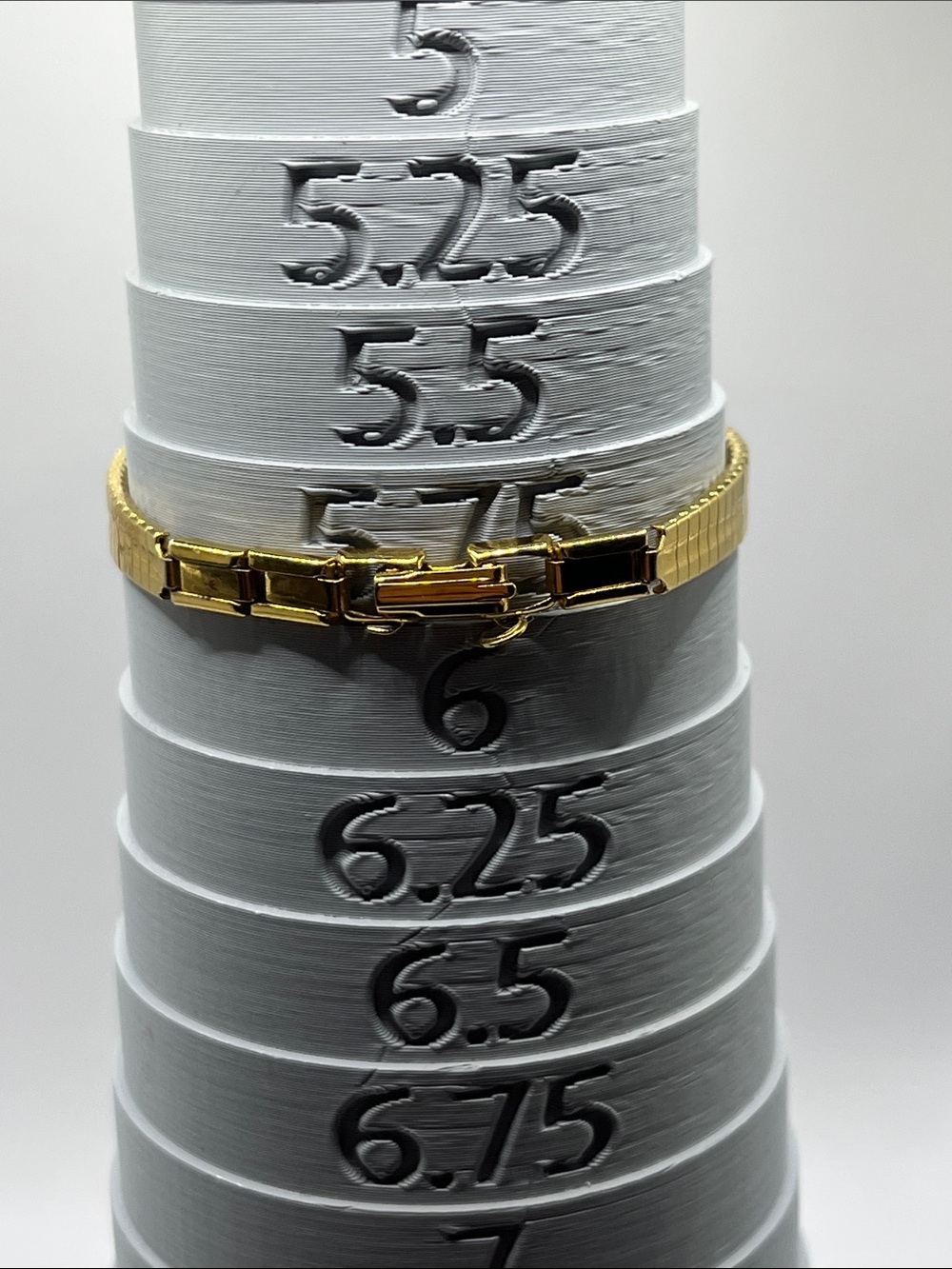 Dufonte Lucien PicLadies 17mm watch Gold Tone Diamond & Dark Blue Ruby Bezel - Picture 11 of 14